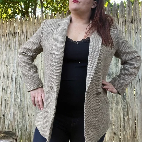 Mondi Vintage wool blazer made‎ in germany size 14/44